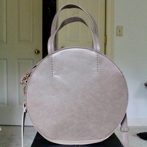 Sole Society Grey Circle Bag Gold Hardware